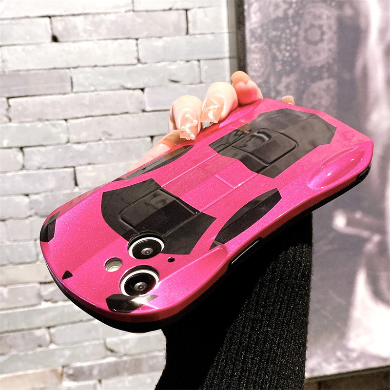 Cool Supercar Full-Body Shockproof Silicone Durable Phone Case